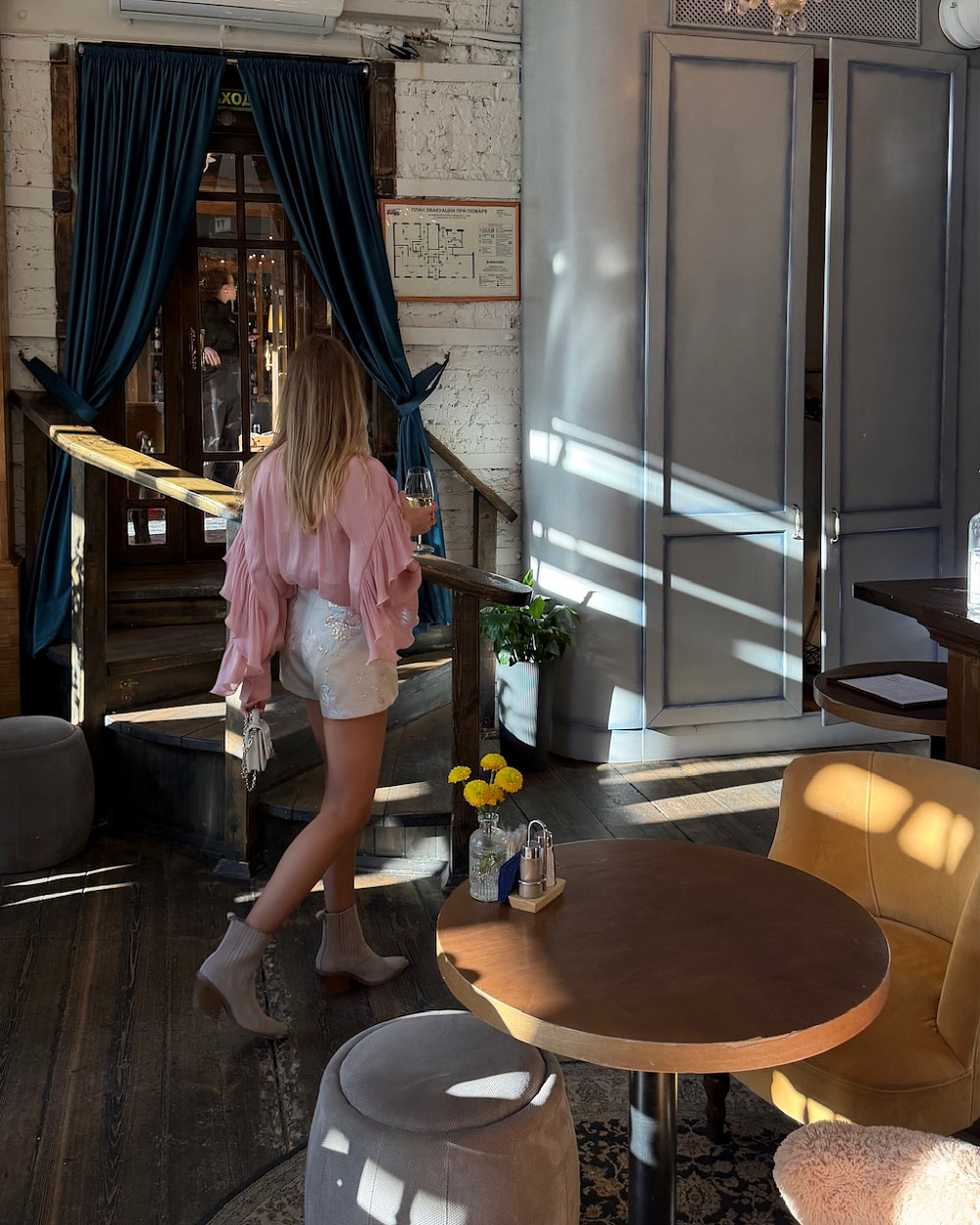 Шорты Милс небесный