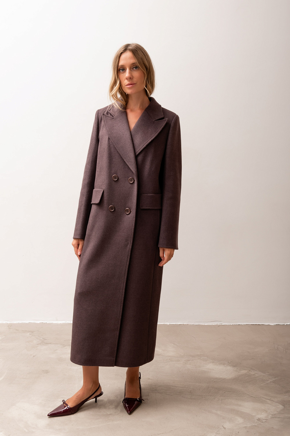 Пальто Мадлен мокко