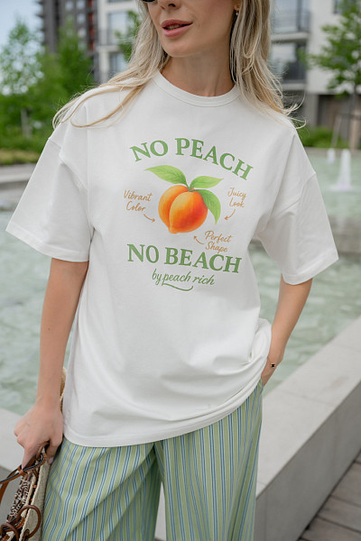 Футболка Vibe peach