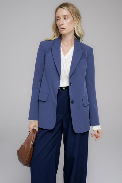 Жакет Лестер синий