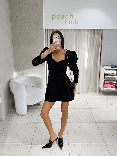 Платье Бэтти черный