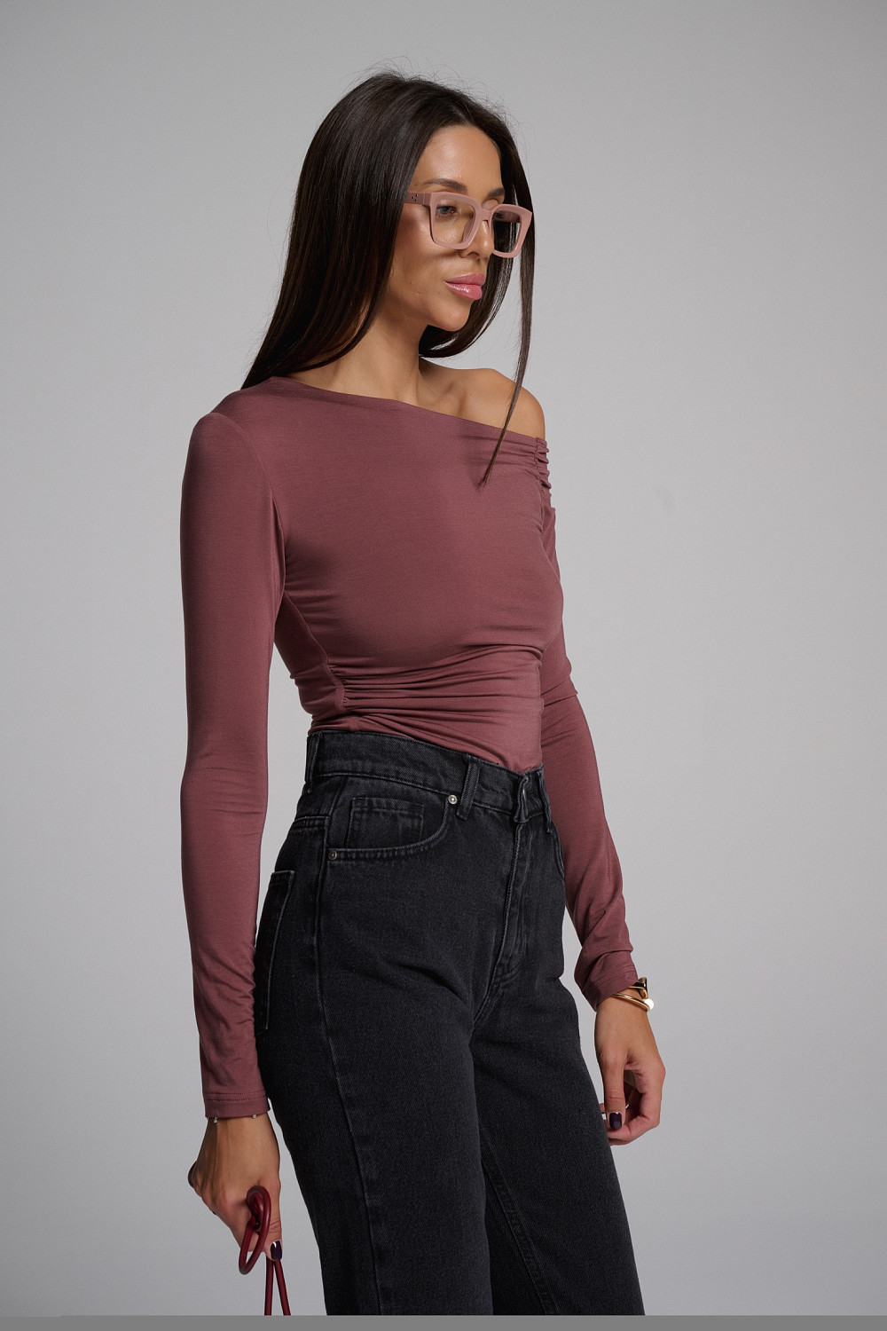 Джинсы Straight 305 джинсовый черный