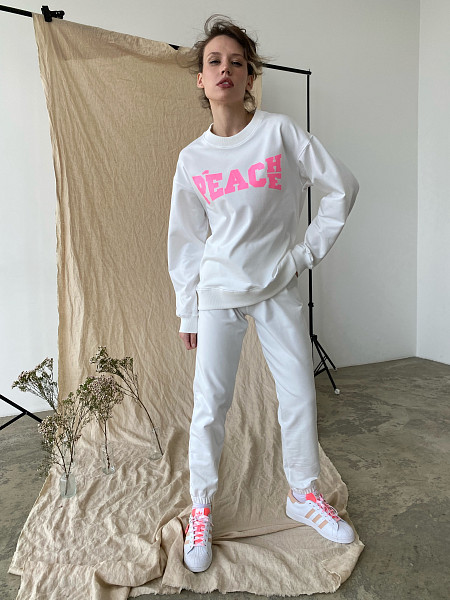 Костюм Peach белый 