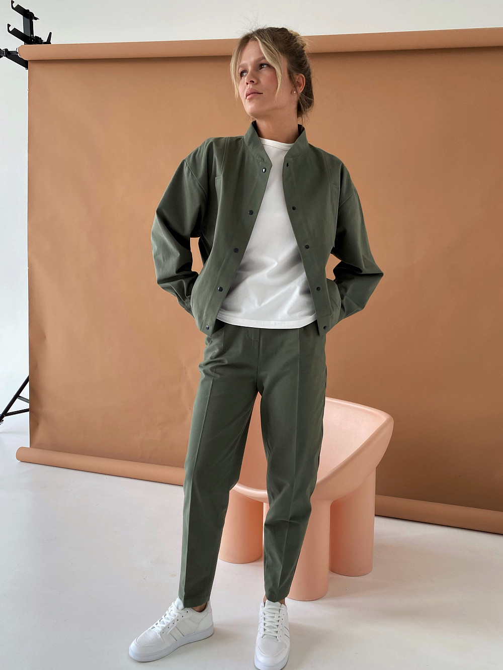 Брюки Серхио хаки