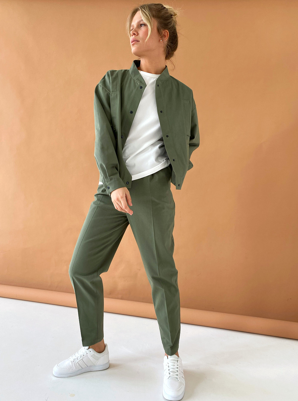 Брюки Серхио хаки