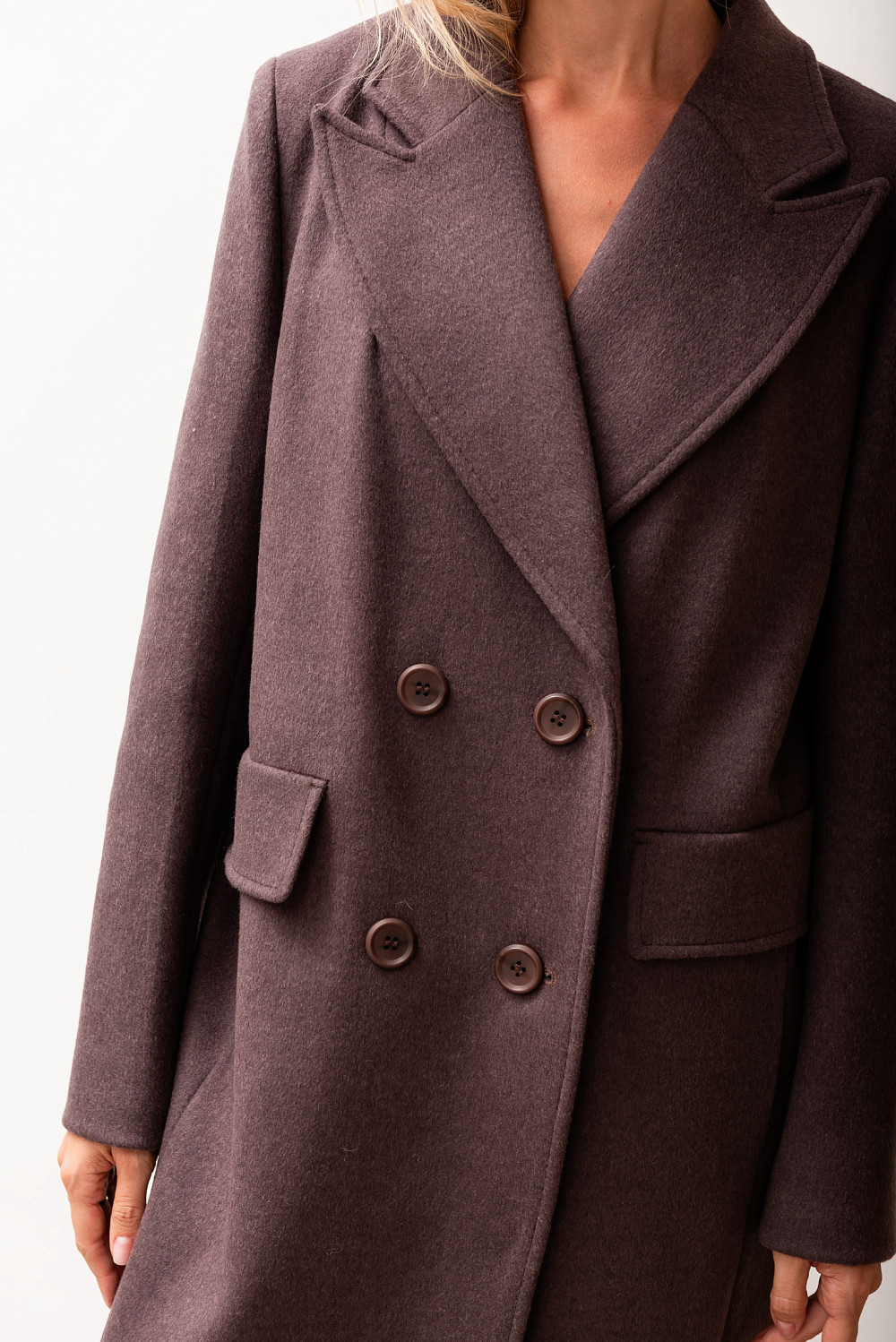 Пальто Мадлен мокко