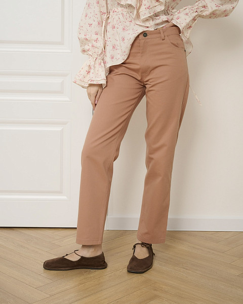 Джинсы Келли карамельный