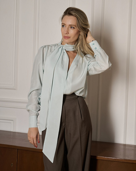 Блуза Пэм лазурь