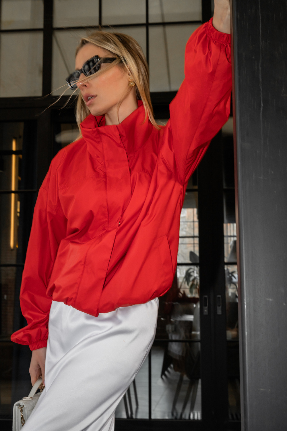 Ветровка Овенс красный