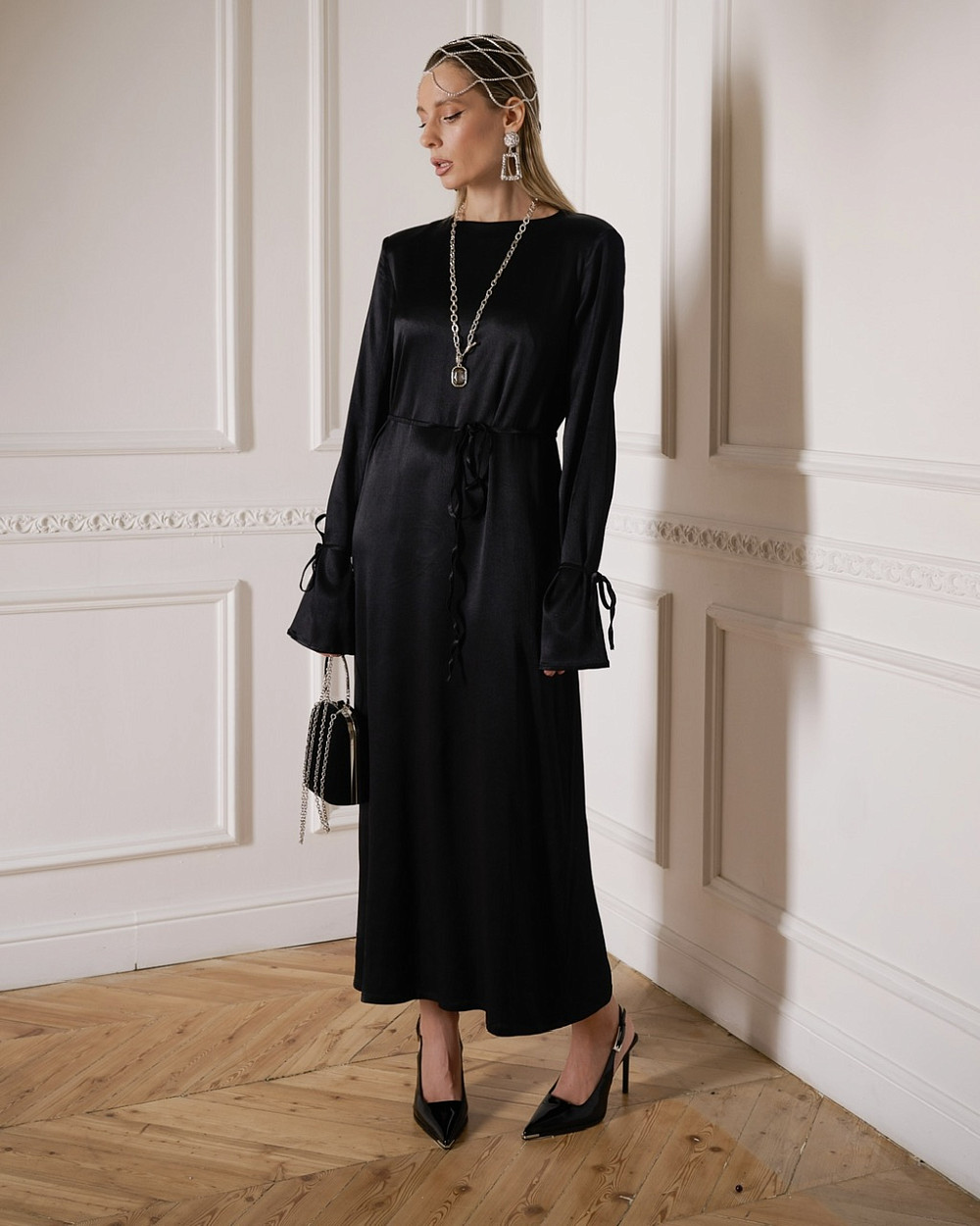 Платье Ганни черный