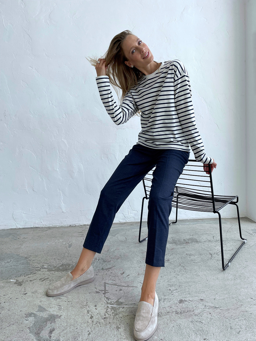 Брюки Серхио индиго