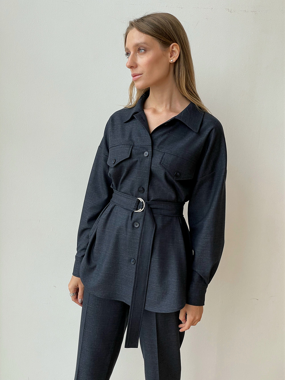 Рубашка Ричи индиго