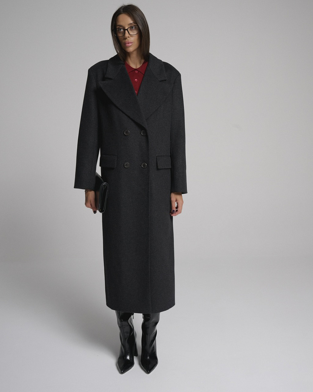 Пальто Магда графит