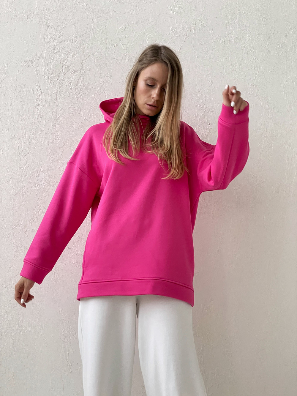 Худи Норман фуксия