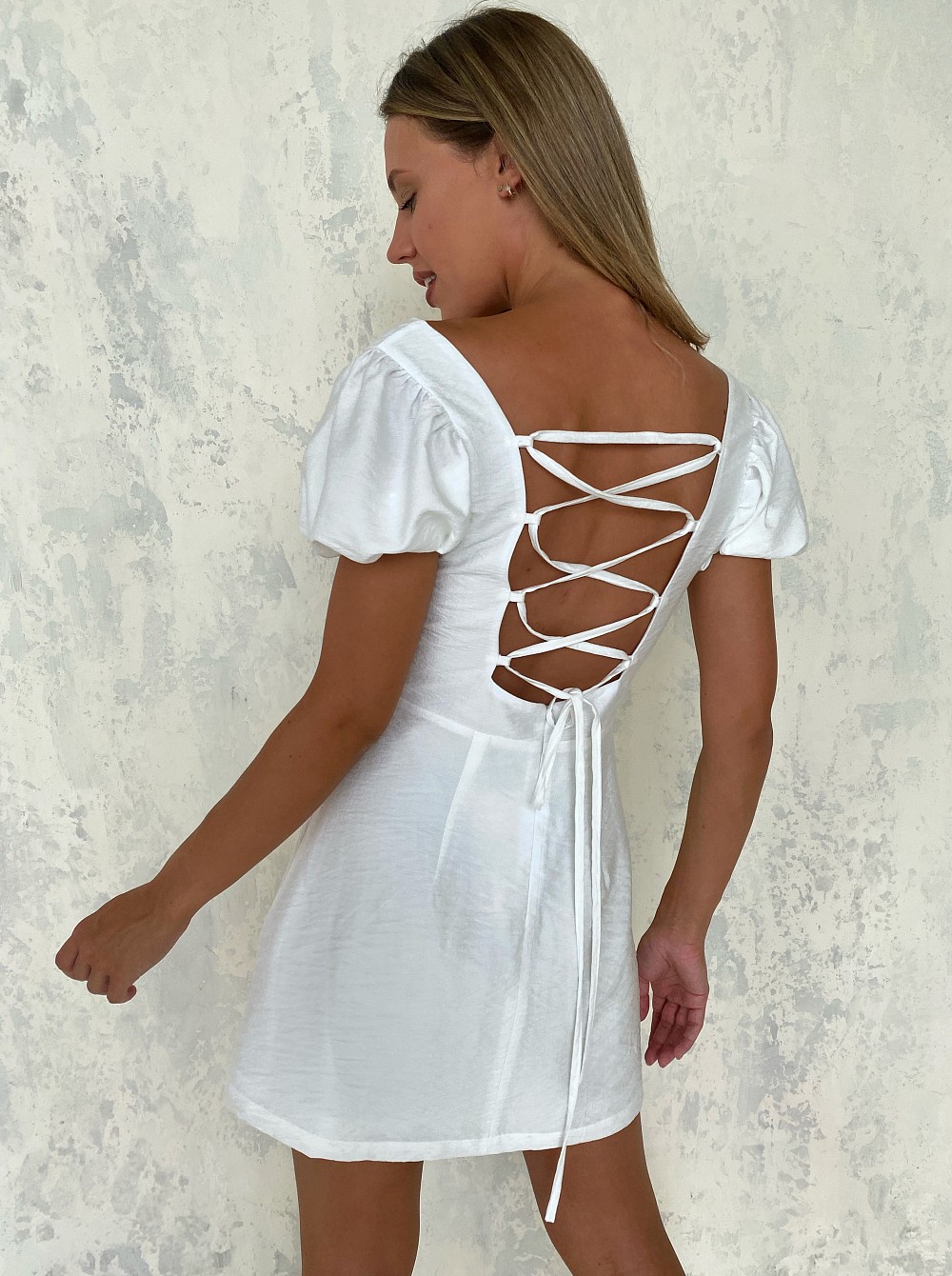 Платье Агния белый 
