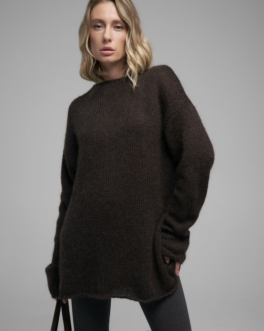 Джемпер Мелман горький шоколад