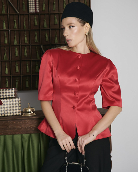 Жакет Луи красный