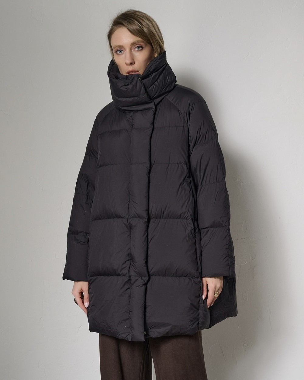 Пуховик Джой черный