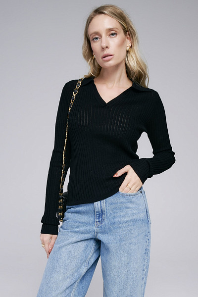 Поло Леон черный