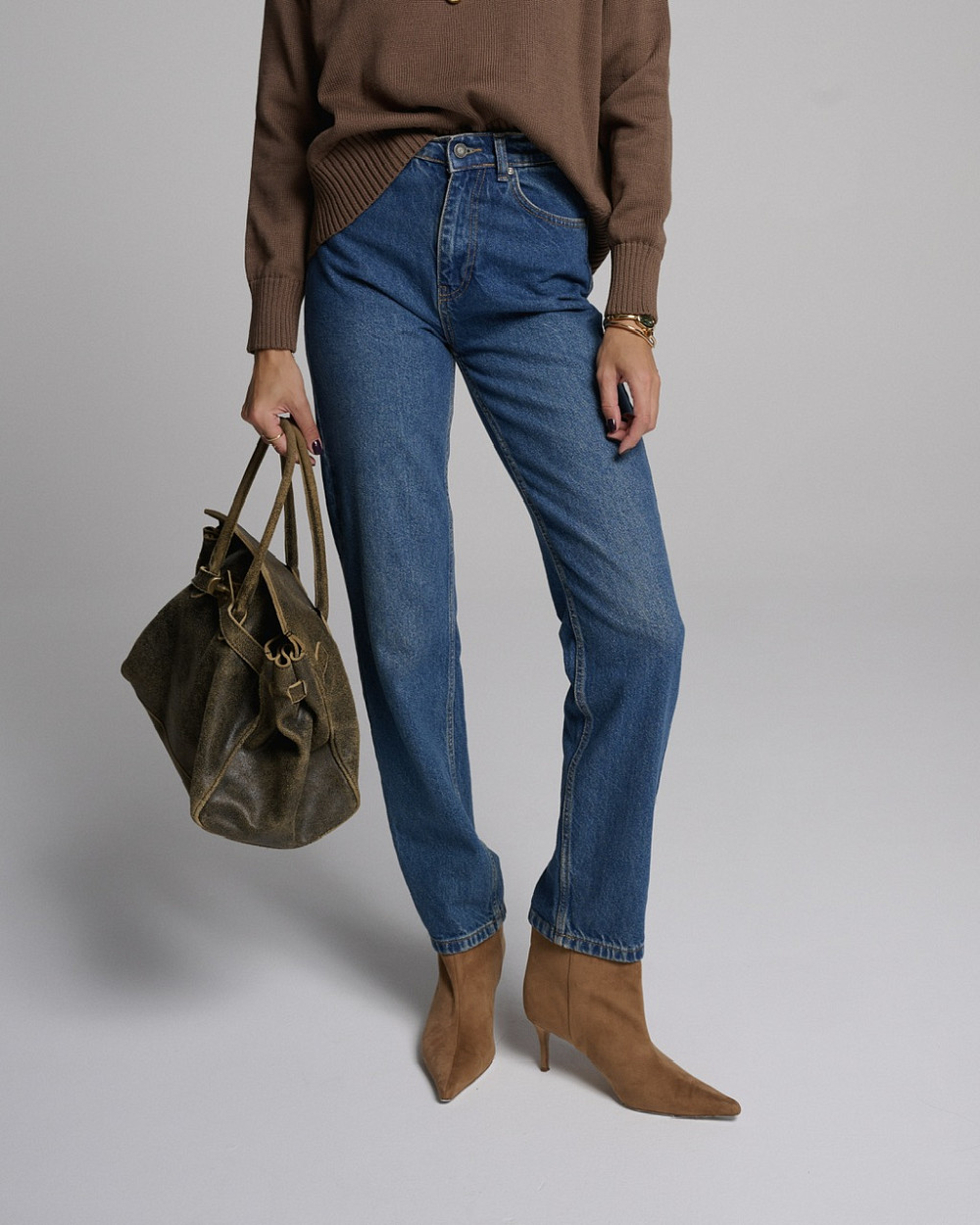 Джинсы Straight 305 джинсовый синий