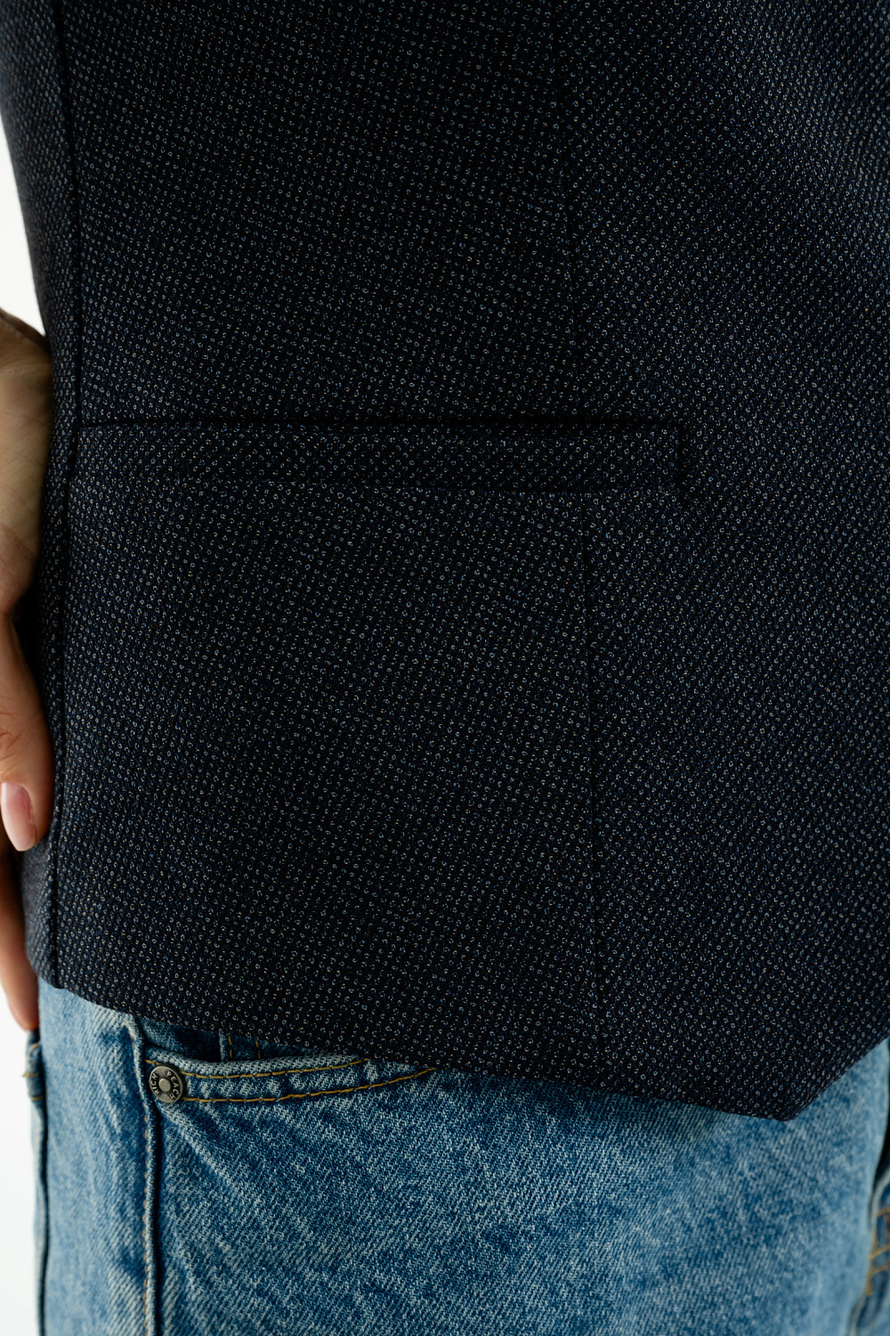 Жилет Мартин индиго