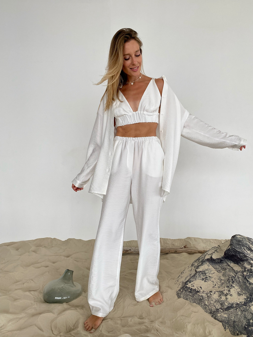 Костюм Маурель белый 