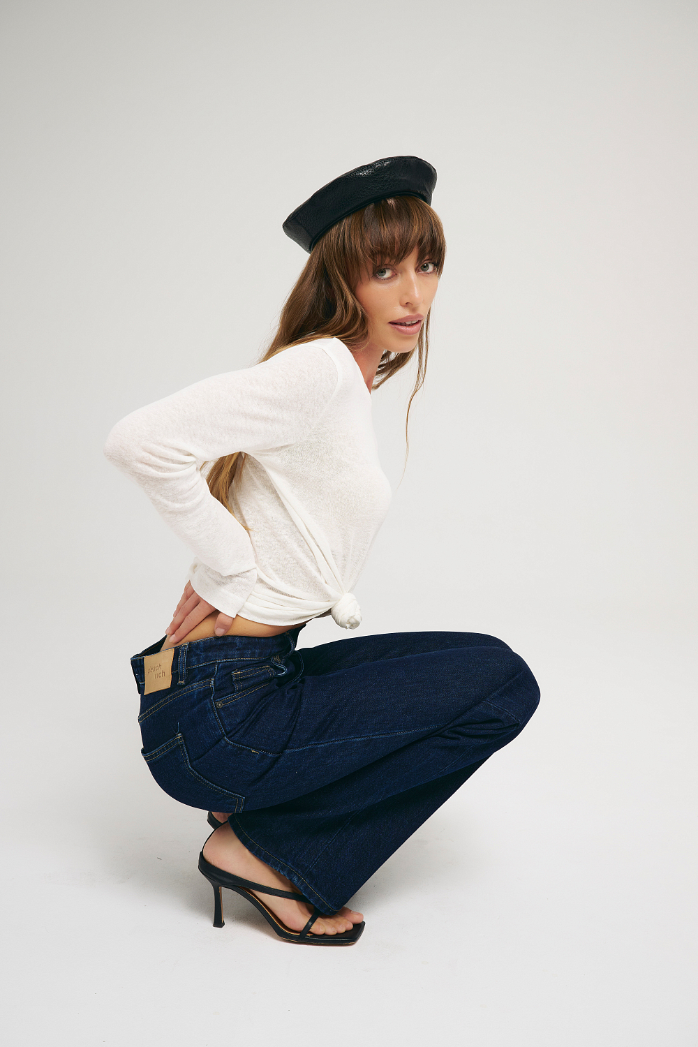 Джинсы Straight 6688 navy