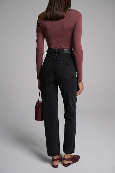 Джинсы Straight 305 джинсовый черный