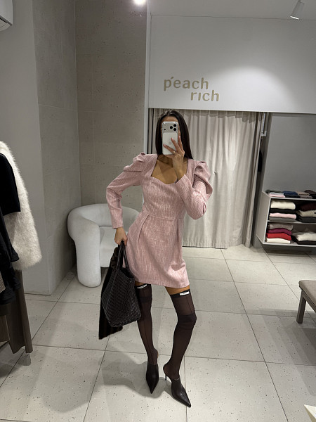 Платье Бэтти пудра