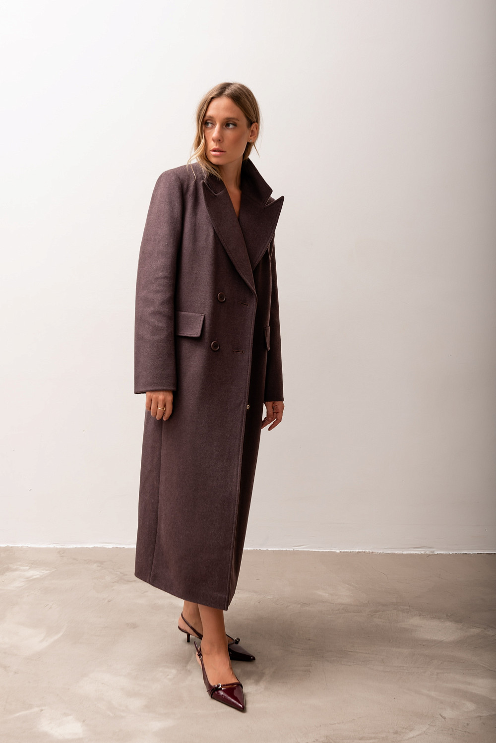 Пальто Мадлен мокко