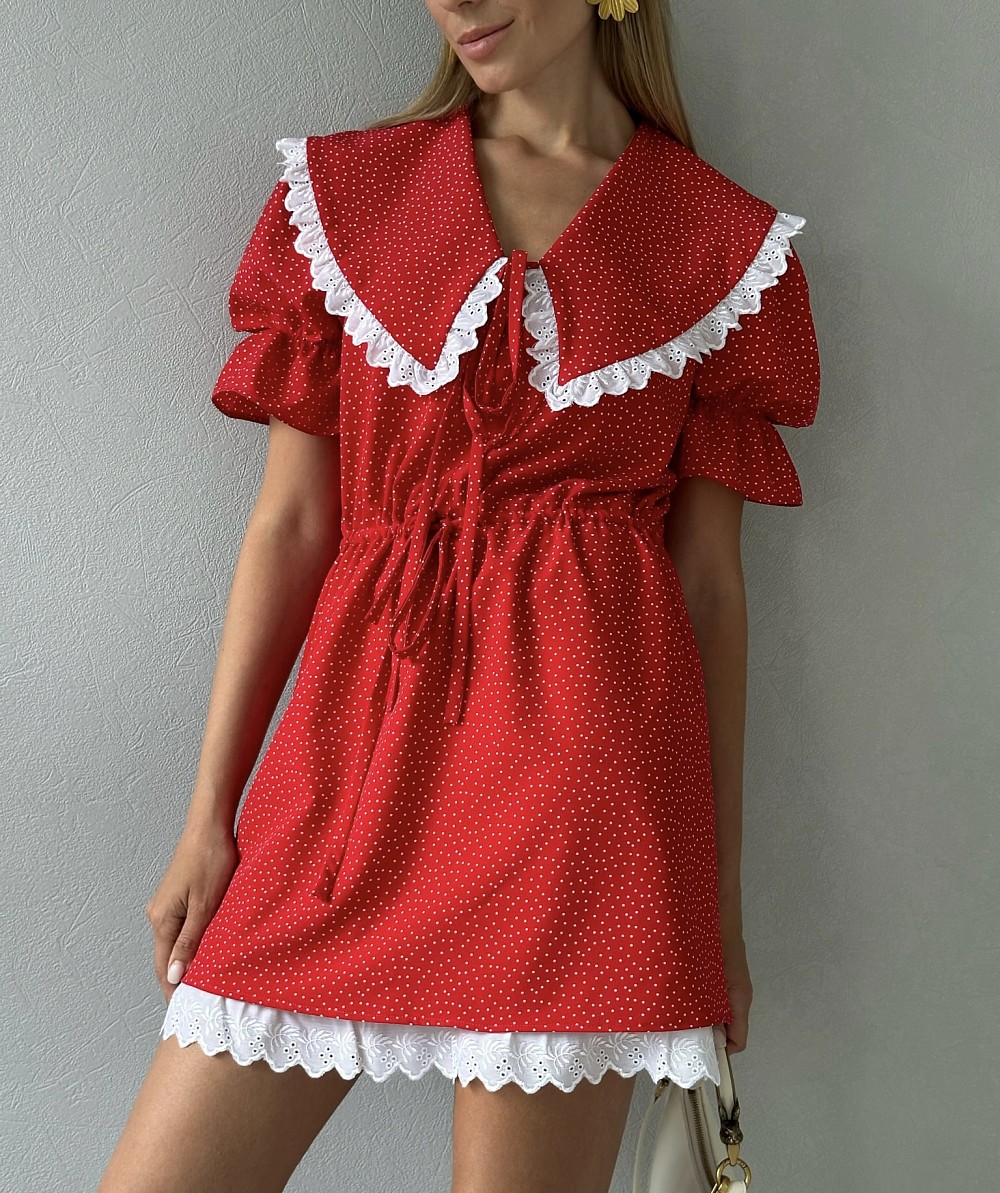 Платье Селекта красный