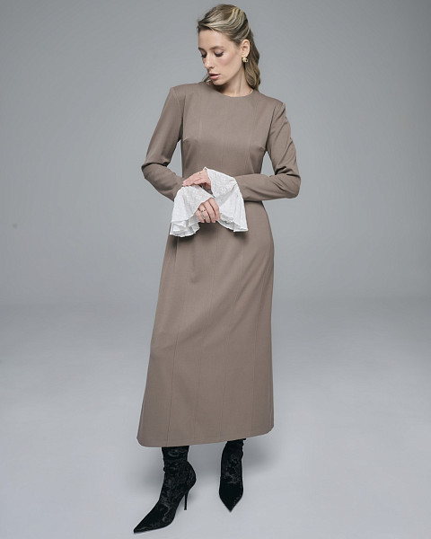 Платье Злата мокко