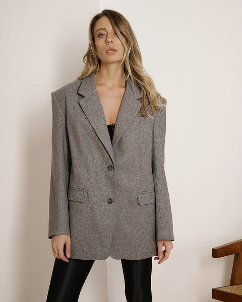 Жакет Хьюго серый