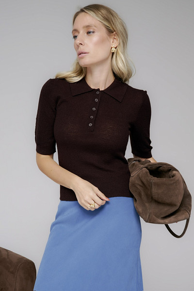 Поло Элис шоколадный