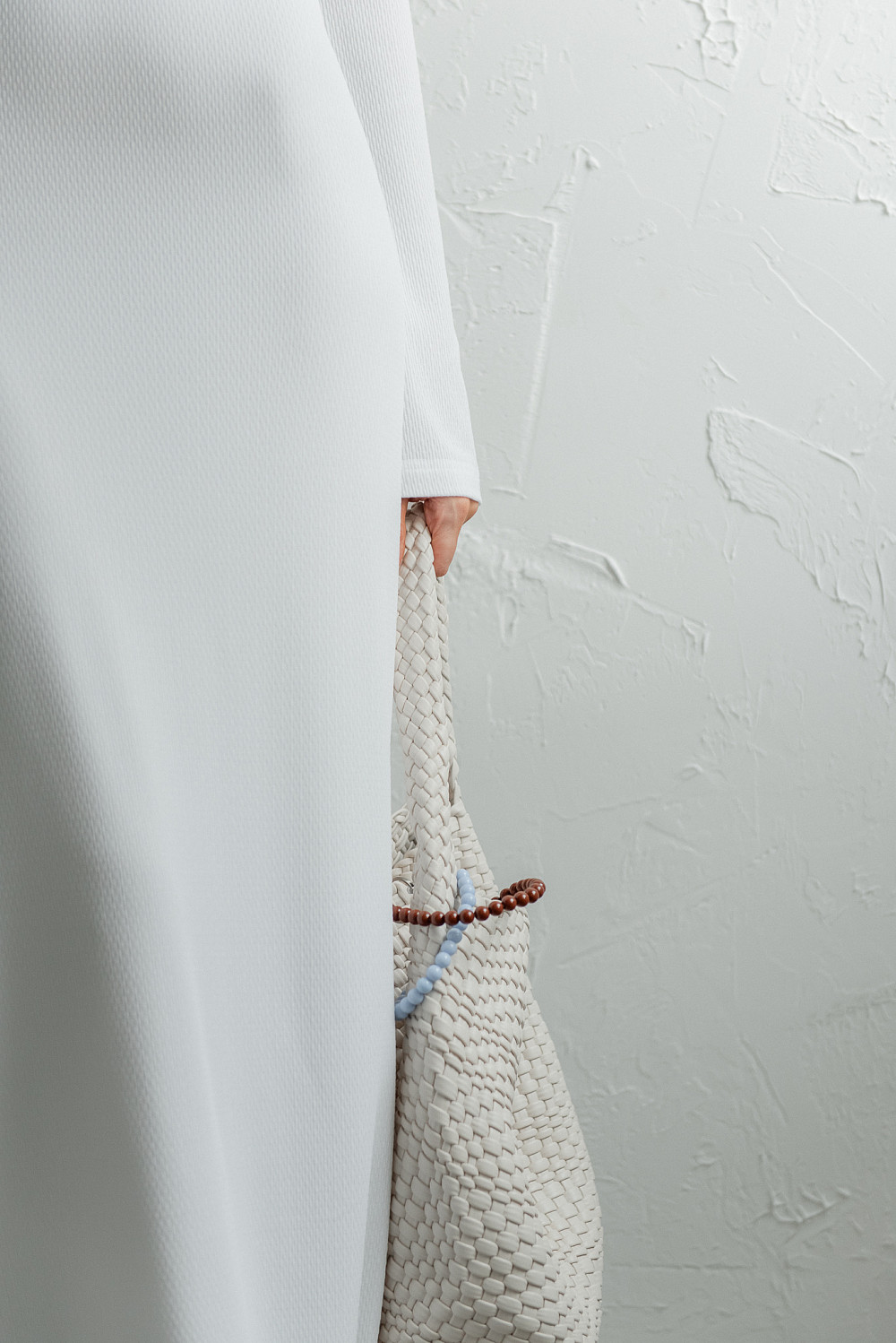 платье Кайли макси белый 