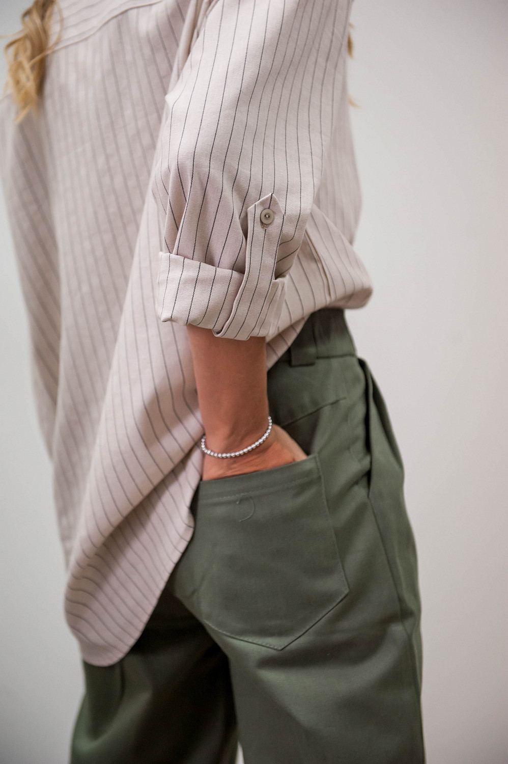 Брюки Эмма хаки