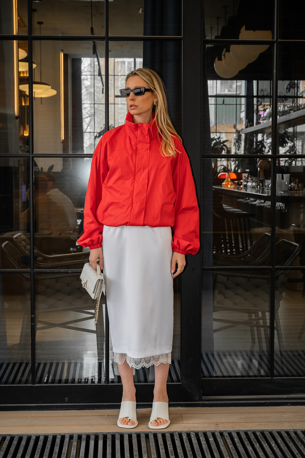 Ветровка Овенс красный