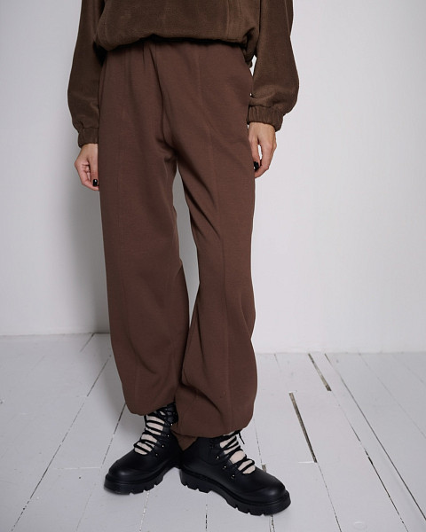 Брюки Сканди шоколад