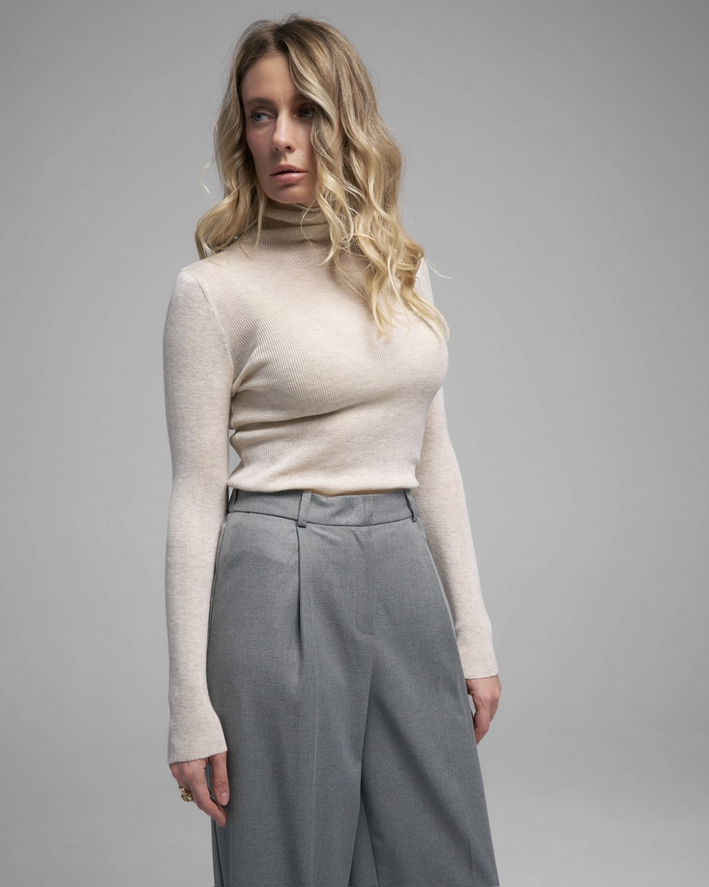 Водолазка Муна светло-бежевый