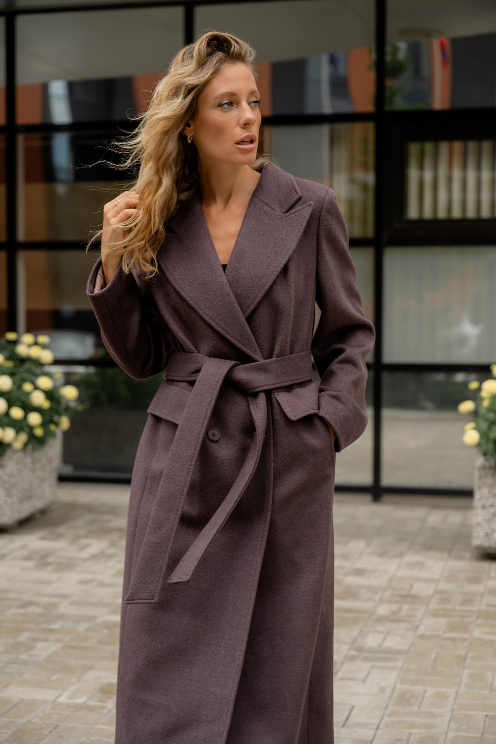 Пальто Мадлен мокко