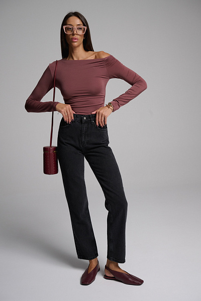 Джинсы Straight 305 джинсовый черный