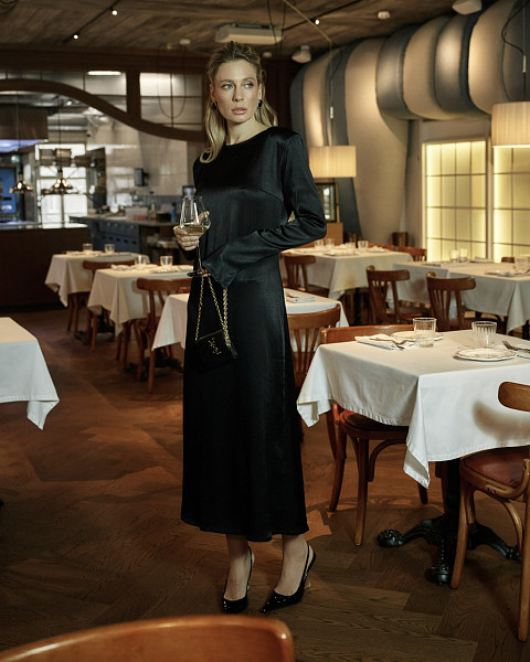 Платье Кьянти черный