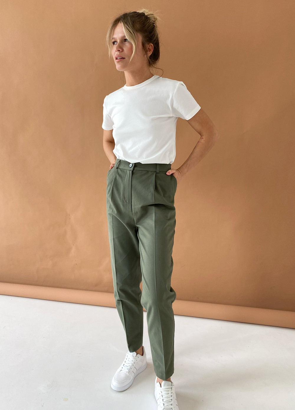 Брюки Серхио хаки