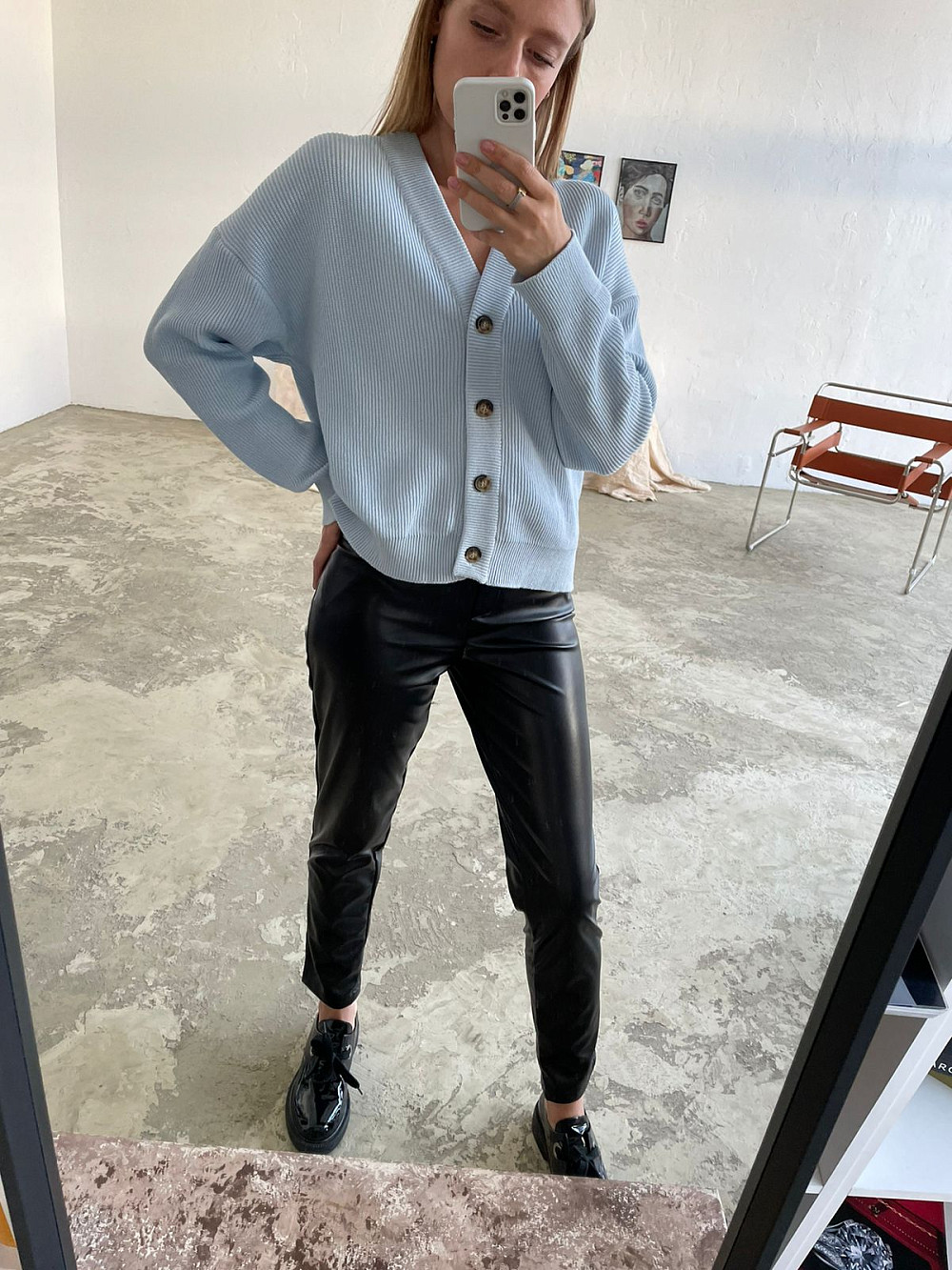 Брюки Феликс черный утепленный