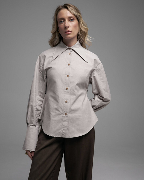 Рубашка Севилла бежевый