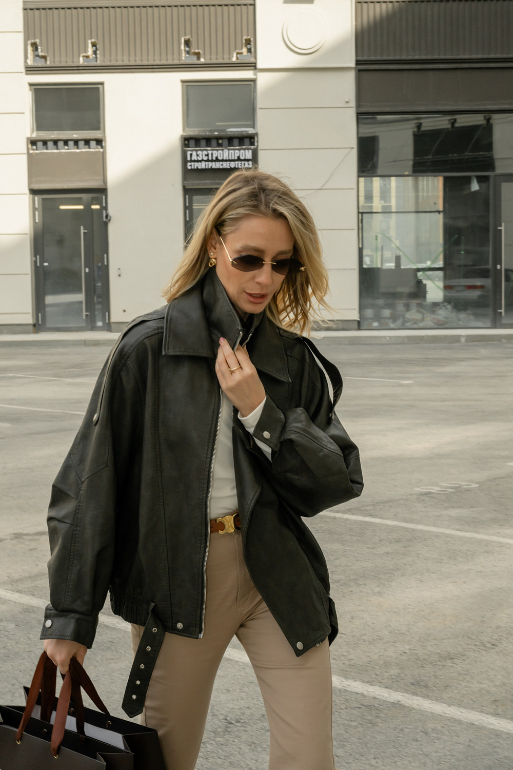 Куртка из экокожи Джекс темный шоколад