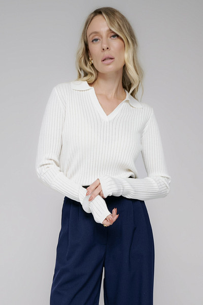 Поло Леон белый 